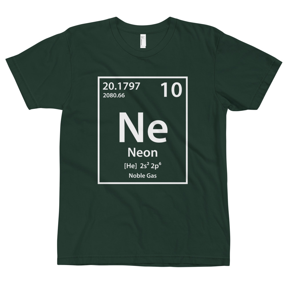 neon element t shirt