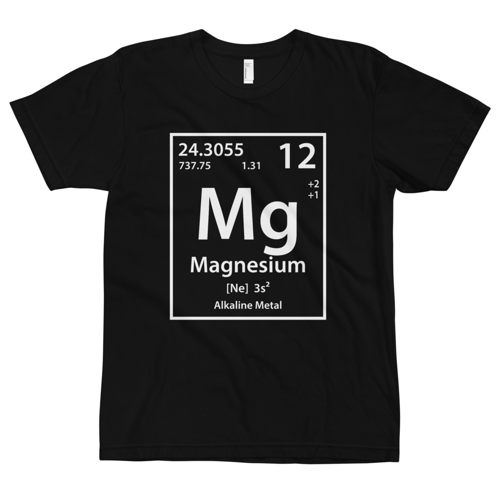 Magnesium T-Shirt - PeriodicTees